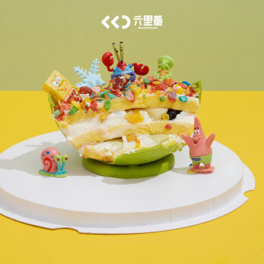 敲敲乐系列·“敲”派大星·奶油蛋糕 商品图2