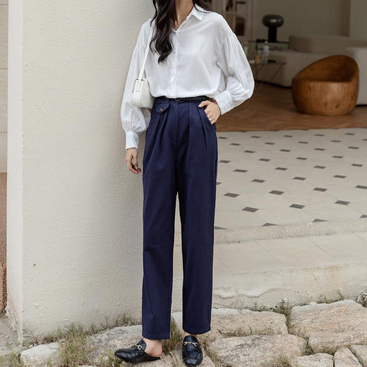 【梅豆】2021秋冬新款纯棉立体气球裤_HLY 商品图3