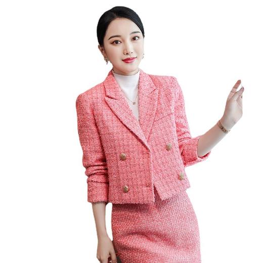 小香风西装外套女时尚韩版短款职业女士套装名媛西服 MGG7711 商品图4