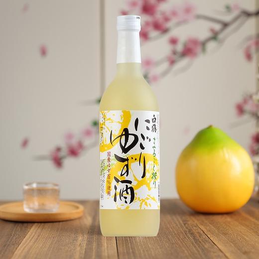 日本白鹤柚子利口酒720ml/011903 低度甜酒利口酒感受柚子的酸甜 商品图0