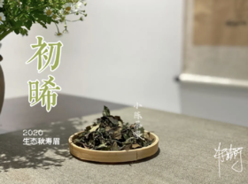 甜花香、野蘑菇香，2020有机秋寿眉《初晞》带来秋的沉韵（1斤收藏装）