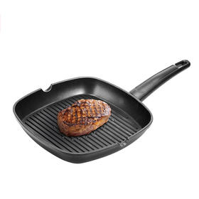 进口进口/ tescoma 不粘锅煎烤锅 煎牛排方形 煤气电陶炉通用少油烟平底锅煎锅