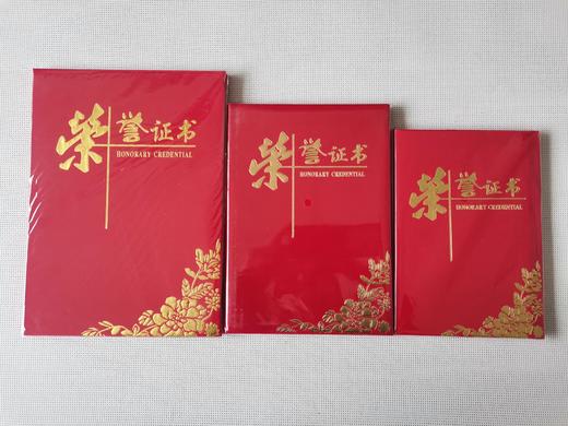 单角花荣誉证书 商品图1