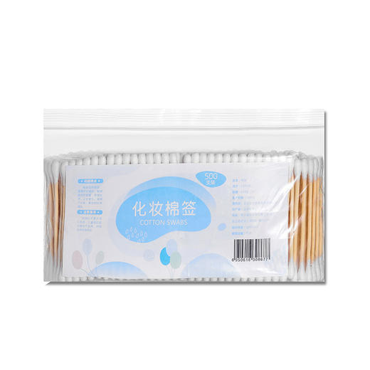 【棉签】棉签500支竹木棒盒装棉签头型可定精品店新疆棉棉签 商品图4