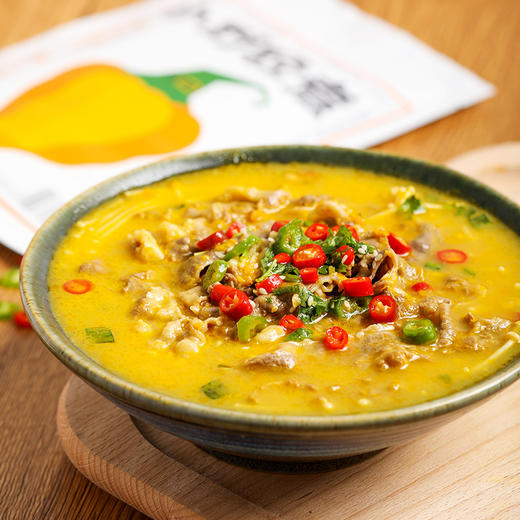 小野轻煮酸汤肥牛调料|酸辣过瘾！猪骨熬制，浓醇鲜香，三秒变大厨 商品图0