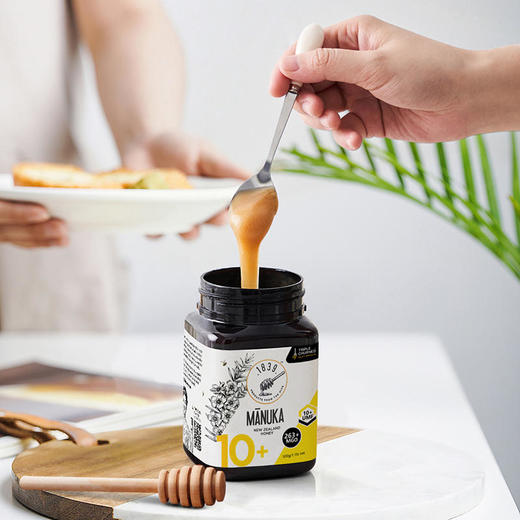 新西兰原装1839 UMF10+麦卢卡花蜂蜜500g/500g*2 礼盒装 商品图5