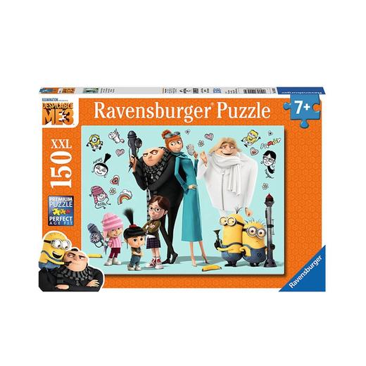Ravensburger拼图小黄人之神偷奶爸三格鲁全家福150片100439 商品图1