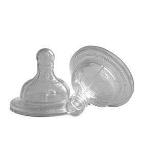 智高宽口一字可调节流量硅胶奶嘴(两只装)00081627000000