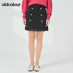 oldcolour秋季商场同款时尚包臀短裙N33061377