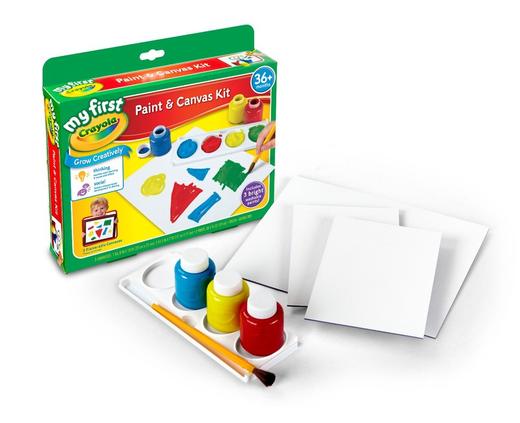 绘儿乐幼儿系列可水洗颜料及画布套装CYLC81-1362 商品图2