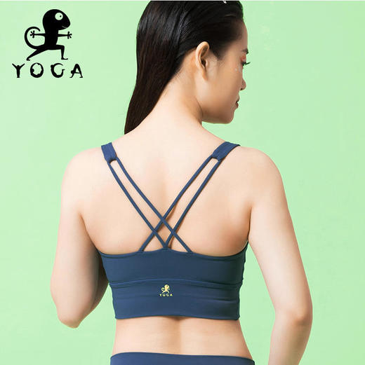【现货秒发】壁虎瑜伽2020【木兰-上衣】春夏瑜伽美背超弹力文胸（有胸垫） 商品图4