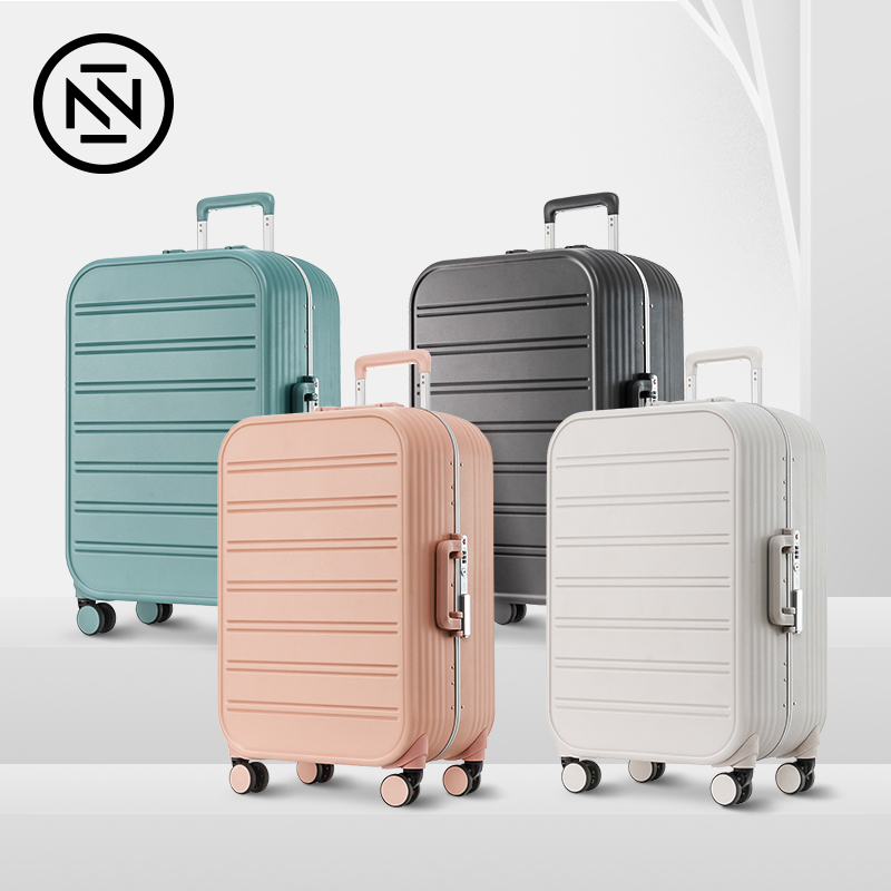 特价！美国NTNL 时尚马卡龙细铝框万向轮行李箱21013 新秀丽同厂同质