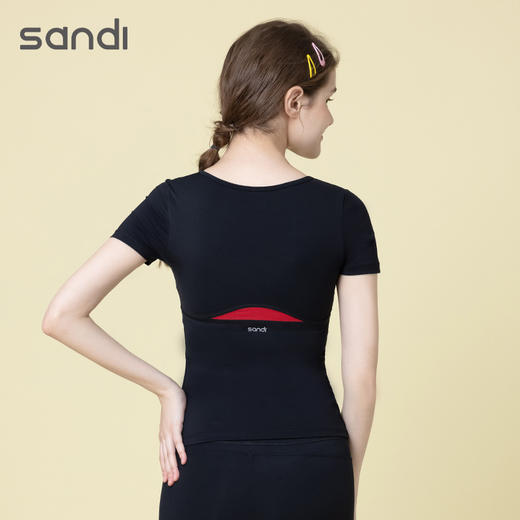 sandi运动短袖SC21C01瑜伽服健身服 商品图2