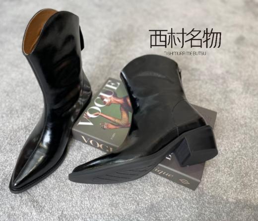 西村名物2021新款增高白色高跟长靴尖头骑士靴女靴X21DS45301 商品图1