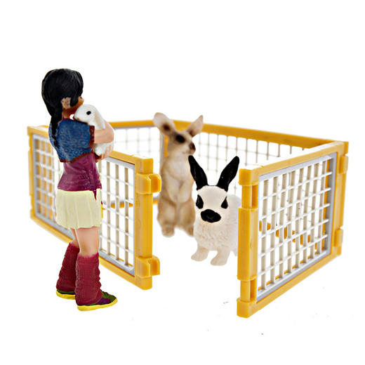 思乐景观包女孩和兔子玩具41378 商品图3