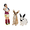 思乐景观包女孩和兔子玩具41378 商品缩略图1