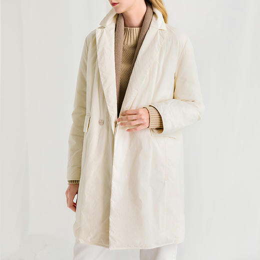 Famecoco范可儿羽绒服女冬季鸭绒外套轻薄F218AL006 商品图2