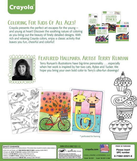 绘儿乐成人填色系列填色本-怪诞图案99-2021 商品图0