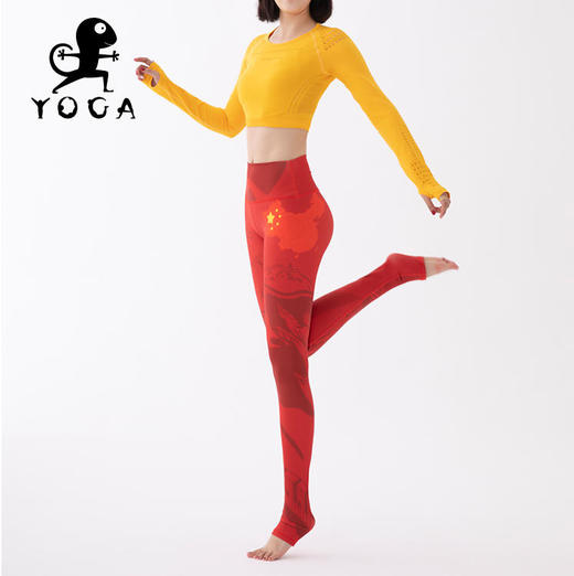 【现货秒发】2020国庆款【金秋】短款镂空高弹长袖T恤（无胸垫） 商品图7