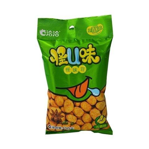 洽洽怪U味怪味豆五香130g*5袋 商品图1