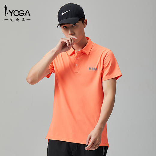 IYOGA夏季超薄速干抗菌除臭高尔夫POLO衫 商品图6
