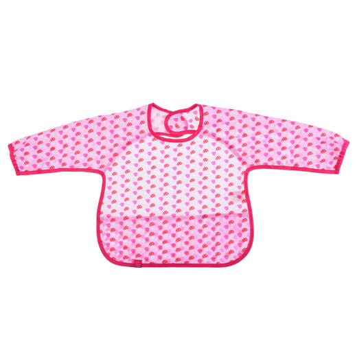 LASSIG长袖围嘴——粉蘑菇LASCLTEXBLS028 商品图1