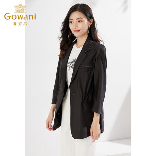 乔万尼新品气质西装外套收腰显瘦商务休闲EI3B170 商品图1