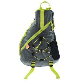 LASSIGCasual系列爹地斜挎包-深灰荧光绿LSLB133