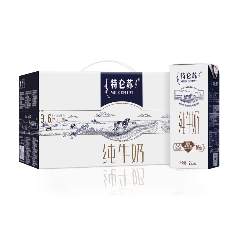E特仑苏纯牛奶（250ml*12）