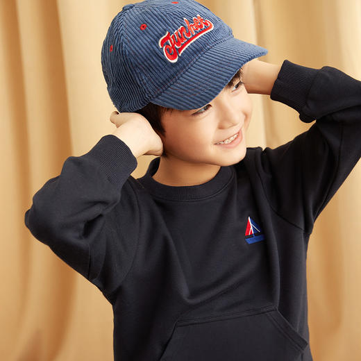 【纯棉童装卫衣】21秋冬童装男童纯棉卫衣圆领内搭保暖上衣 商品图2