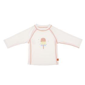 LASSIGLASSIG女童防晒长袖T-冰淇淋[白/橙]1431007106