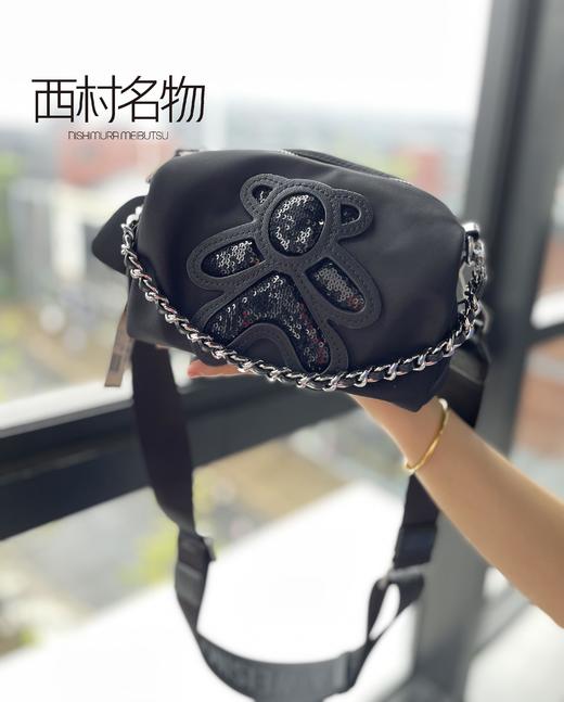 西村名物2021年新款链条小熊单肩包 商品图2