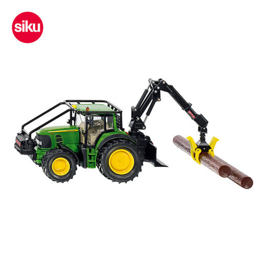 SIKU 约翰迪尔6210R拖拉机带抓木机SKUC4063 商品图0