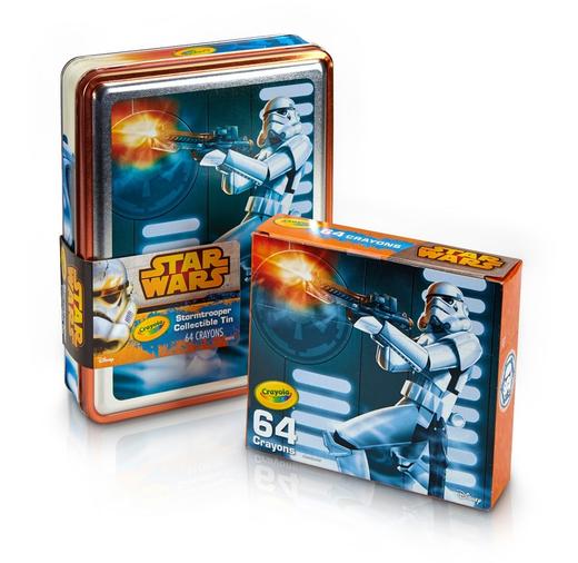 绘儿乐星球大战白兵64色蜡笔电影版珍藏铁盒04-6848 商品图7