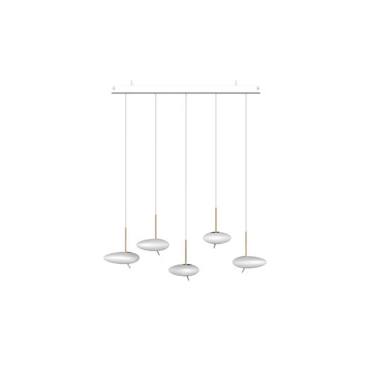 LEEDARSON 吊灯 抱朴·米来（5头） 商品图0