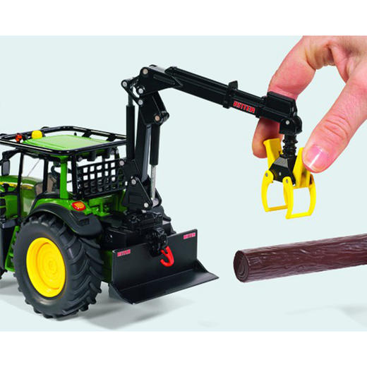 SIKU 约翰迪尔6210R拖拉机带抓木机SKUC4063 商品图2