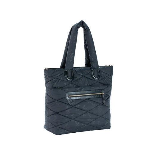 LASSIGGlam系列单肩包-黑色暗花LASC1101013002 商品图1