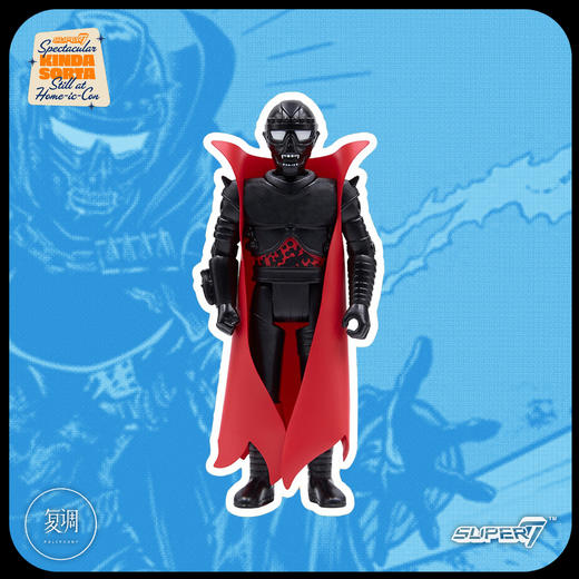 现货 Super7 Czarface - Blacked Out SDCC 3.75寸 挂卡 商品图3