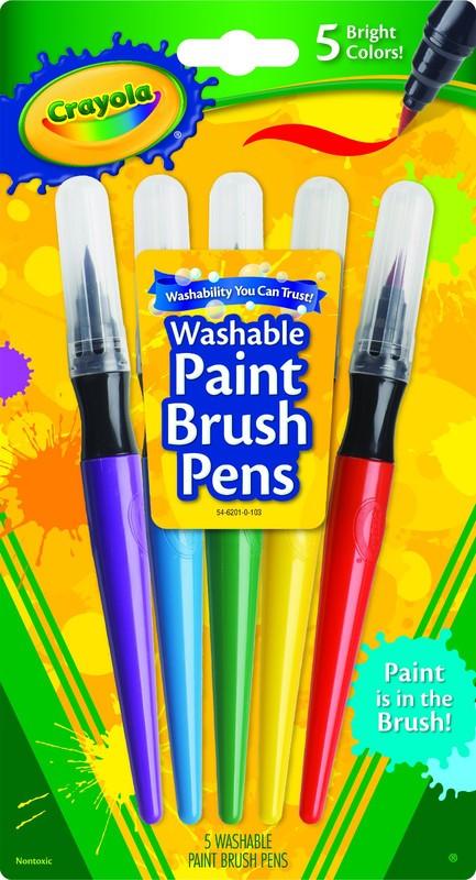 绘儿乐5色可水洗水彩画笔54-6201 商品图14