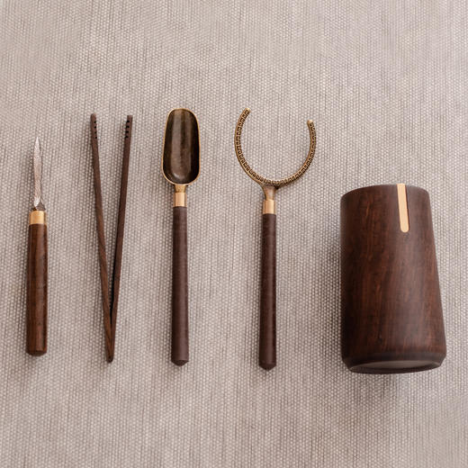 台隆金黑檀立雕茶道（悟） 商品图2