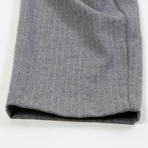 METTE21年秋冬女士羊毛裤轻薄舒适高腰小直筒休闲裤时尚九分裤 商品图4