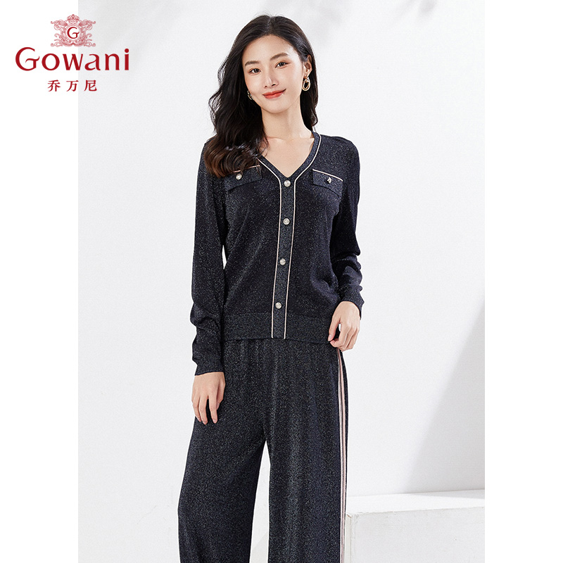 乔万尼针织衫休闲居家装新品EI3M273