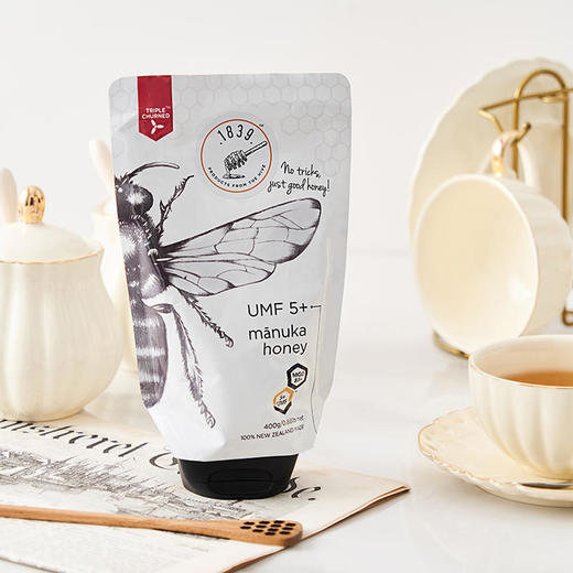 新西兰原装1839 UMF5+麦卢卡花蜂蜜400g 软管装 商品图8