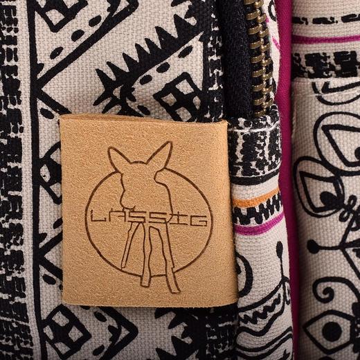 LASSIGVintage系列妈咪双肩背包-细砂波普LASCLBP465138 商品图4