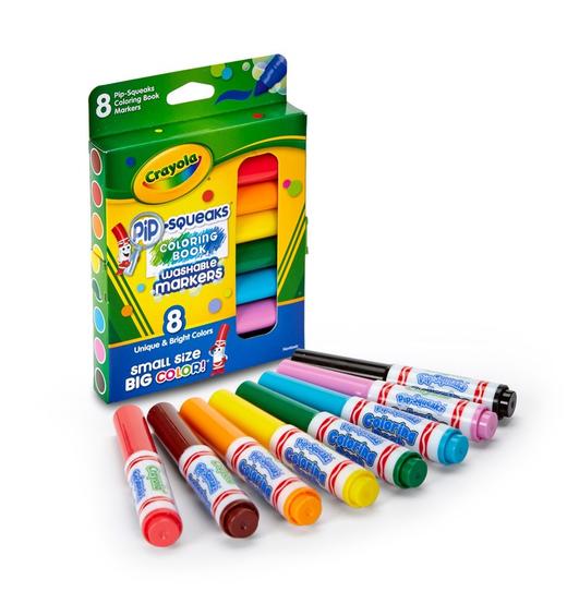 绘儿乐8色可水洗短杆水彩笔58-8704 商品图1