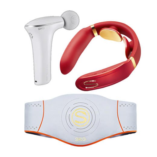 分包裹发货（skg定制IP款(施华洛世奇S)+SKG F5 按摩筋膜枪+SKG  W5 ST SKG按摩腰带）【HSZB20.0】 商品图0