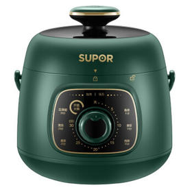 苏泊尔（SUPOR）迷你电压力锅1.8L 智能一键旋钮控制 快火慢炖 SY-18YA9061