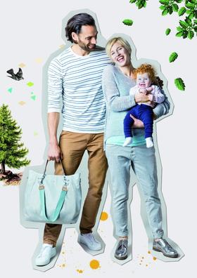 LASSIG百变妈咪包——浅灰LASCLMNMB641