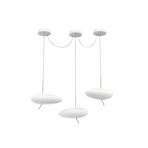 LEEDARSON 吊灯 抱朴·怀素（3头） 商品图0