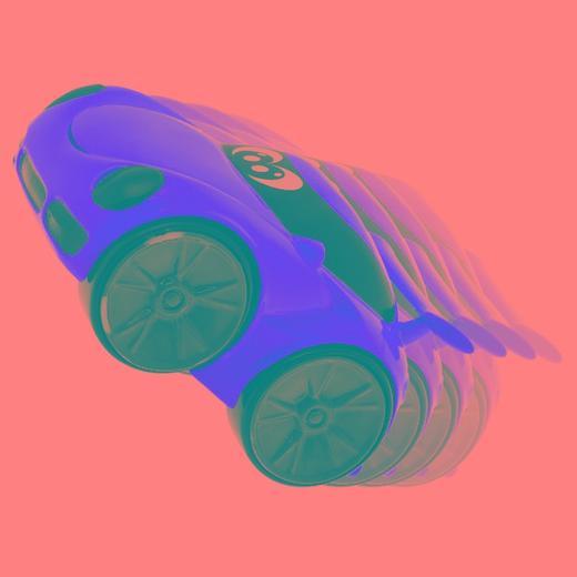 智高特技小赛车（橘色）00007302000000 商品图2